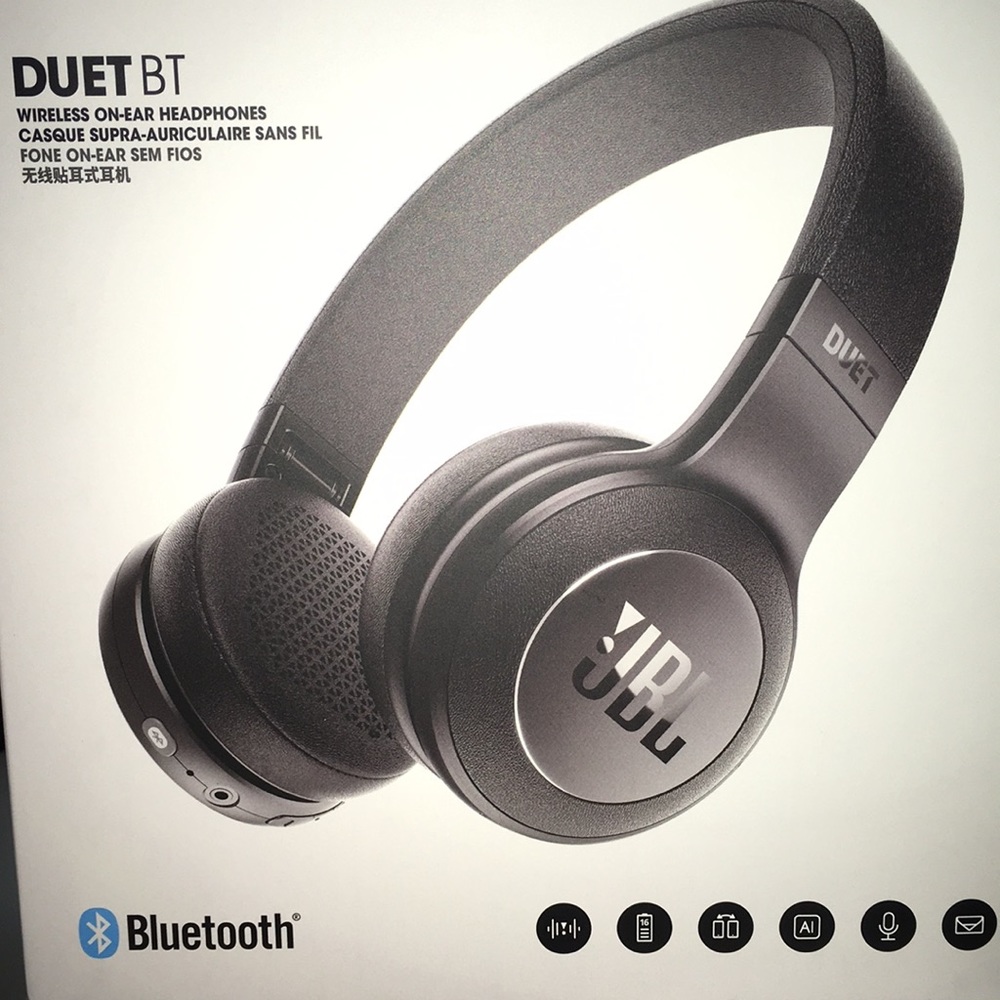 JBL Duet BT Bluetooth wireless headphones